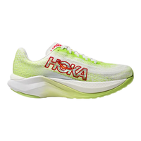 HOKA ONE ONE男女款夏季马赫X竞训公路跑步鞋MACH X速度缓震防滑 淡绿色/白色-男 46