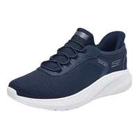 斯凯奇（Skechers）男士一脚蹬健步鞋118303 海军蓝色/NVY 41