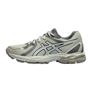 亚瑟士ASICS跑步鞋男鞋舒适透气运动鞋缓震回弹耐磨跑鞋 GEL-FLUX CN 米灰色/白色 39