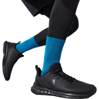 匹克（PEAK）跑步鞋男鞋秋冬轻便革面防水百搭休闲鞋子男减震运动鞋男DH210197