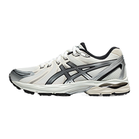 ASICS 亚瑟士 女鞋网面跑步鞋舒适透气耐磨运动鞋缓震跑鞋 GEL-FLUX CN 白色/银色 37