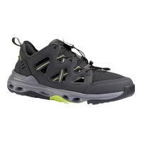 迪卡侬(DECATHLON)男士夏季徒步鞋透气凉鞋黑灰色42-4551462