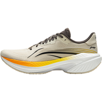 李宁 吾适4.0 防护版 䨻减震透气男子软底跑鞋 ARSU061-2 沙丘卡其 39.5