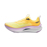 LI-NING/李宁 轻量高回弹 女士跑步鞋 荧光莺黄-24 青年 35