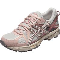 亚瑟士ASICS女鞋缓震跑步鞋网面透气运动鞋减震越野跑鞋 GEL-KAHANA 8 白色/灰色 37