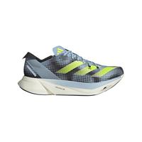 adidas ADIZERO ADIOS PRO 3全速争胜马拉松碳柱跑鞋男女阿迪达斯 灰蓝色/柠檬黄/黑色 39(240mm)