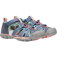 keen SEACAMP II CNX 儿童溯溪鞋 舒适透气休闲鞋 打火石色/浪白色-1022990-大童 38