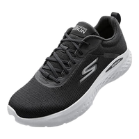 斯凯奇（Skechers）引跑者丨轻奇跑步鞋男子运动鞋跳绳回弹缓震舒适休闲鞋 220893-BKW 40