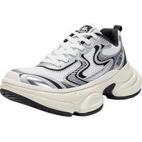 【皮诺西奥】潮流网面运动鞋女春季轻便跑鞋休闲老爹鞋女