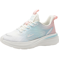 回力女鞋运动鞋透气网面跑步鞋轻便休闲鞋 WXY(ZA)-3102 白月粉 38