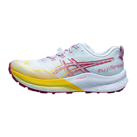 亚瑟士ASICS跑步鞋女鞋越野透气运动鞋抓地耐磨稳定跑鞋 FUJISPEED 2 浅蓝色 37