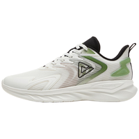 PEAK 匹克 跑步鞋男鞋夏季轻便透气网面鞋子男减震防滑休闲运动鞋男DH410091 米白/绿 43