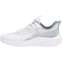 回力 男鞋冬季运动鞋男透气防臭网面跑步鞋子男加绒皮面休闲 黑白/0642【皮面防水】 41