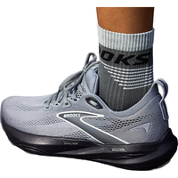 BROOKS 男子透气缓震跑鞋Glycerin 22甘油22 浅铁灰/乌木色/浅灰白