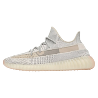 adidas Originals Yeezy Boost 350 V2 中性跑鞋 FU9161 灰色 36.5