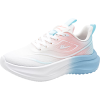 回力（Warrior）运动女鞋休闲跑步鞋轻便舒适透气网面鞋 WXY(ZA)-4210 白粉蓝 35