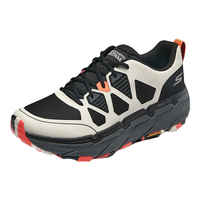 SKECHERS 斯凯奇 星迈悦野跑鞋丨男女越野跑步鞋运动户外鞋徒步220592C 男款-BKWR黑色/白色/红色 42