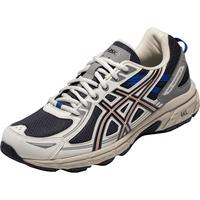 ASICS 亚瑟士 男鞋女鞋越野跑步鞋网面运动鞋减震透气跑鞋 GEL-VENTURE 6 黑色/白色 42