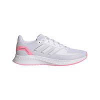 adidas/阿迪达斯 随心畅跑 女士跑步鞋 白/粉 38.5