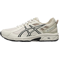 亚瑟士ASICS女鞋越野跑步鞋网面运动鞋减震透气跑鞋 GEL-VENTURE 6 灰色/黑色 38
