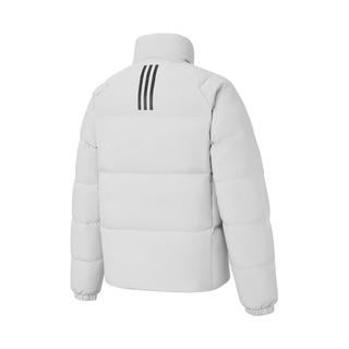 阿迪达斯 （adidas）潮流男款冬季保暖舒适羽绒服  S  灰