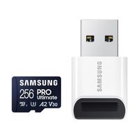 三星（SAMSUNG）PRO Plus microSD存储卡200MB/s全高清4K多功能多兼容2024 PRO Ultimate(200MB/s)含读卡器 128GB