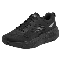 Skechers斯凯奇男女款星迈轻质减震镂空舒适轻便休闲户外跑步鞋 全黑色 男款 42偏大半码