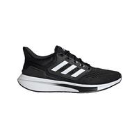 adidas EQ21 RUN随心畅跑舒适跑步运动鞋男子阿迪达斯 黑/白 44.5(275mm)