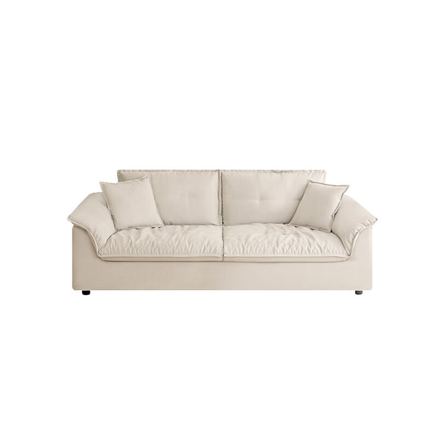 京东京造 云帆 布艺沙发 2.1m 奶油风