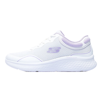 斯凯奇（Skechers）轻奇2024春季男女子跑步鞋舒适缓震运动休闲鞋150048 女款-白色/薰衣草色/WLV 36