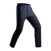 龙牙隐之烈锋保暖软壳直筒长裤冬季加绒加厚直筒通勤防风户外休闲 深渊蓝（隐烈裤修身版） 170/86B（高168-173重140-160