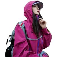 Jeep吉普多巴胺冲锋衣款春秋2025宽松户外登山服夹克外套