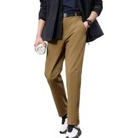 诺诗兰软壳裤男户外防风加厚保暖长裤NXPDH5513E 土棕色 170