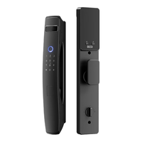 BECK博克智能门锁密码锁可视猫眼家用指纹锁防盗电子门锁入户智能锁 K5S【半导体指纹解锁+指导安装】