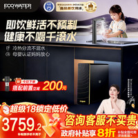 ECOWATER 怡口 净水（ECOWATER）净水器家用净热一体1200G大流量反渗透RO膜5年长效母婴级厨下智控直饮机火星ERH-J12版