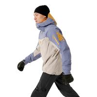 ARC'TERYX 始祖鸟 Alpha Sv Jacket 男子硬壳夹克 X000009089 雅致棕/层云蓝/埃齐橙 L