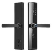 小益 E209指纹锁智能门锁家用防盗门自动大门电子  单机版