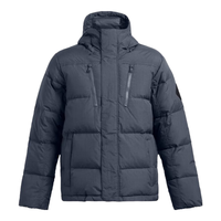 安德玛（UNDERARMOUR）ColdGear Infrared男子褶皱感运动休闲鸭绒羽绒服1378830 暴雨灰044 XL