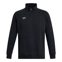安德玛 UNDERARMOUR）秋冬Rival男子1/4拉链训练运动卫衣1386016 黑色001 XL