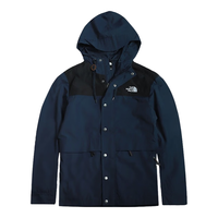 北面（The North Face）冲锋衣男款女款2024春季户外运动休闲上衣舒适防风夹克外套 8K2/藏青色 XL/180 QEO/蓝色