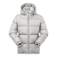 黑冰24户外650蓬鸭绒男款加厚防风保暖羽绒服D FAF8905 黑色 XL