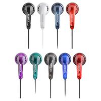 NICEHCK 无迹 带麦版 平头塞动圈有线耳机 宝石红蓝 3.5mm