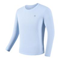 必迈 秋冬打底衣男女跑步速干长袖圆领透气T恤运动内搭上衣