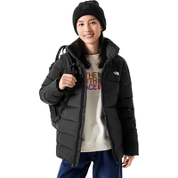 The North Face北面羽绒服女户外保暖550蓬鹅绒4U7V 黑色/JK3 S