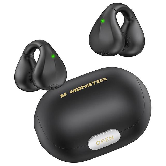 魔声 Open Ear 101 耳夹式耳机 黑色（防水长续航）