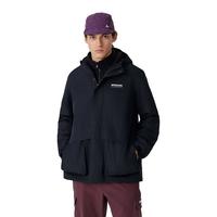 今日必买：诺诗兰 24秋冬三合一冲锋衣登山外套NWJET0506E 纯黑色 175