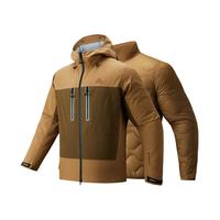 安踏王一博同款水壳冲锋衣丨大地之壳2.0三合一羽绒内胆防水冲锋衣