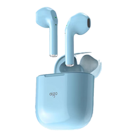 爱国者 蓝牙耳机 入耳式运动跑步骑行通话蓝牙耳机 ENC通话降噪 辅听3种模式调节  适用华为小米手机FT200