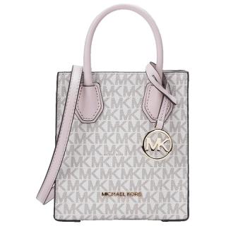 MICHAEL KORS MICHAEL Michael KorsPVC老花配皮女士手提斜挎购物包