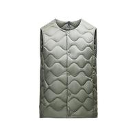 安踏雪壳羽绒服丨羽绒马甲男2024冬季户外防泼水轻薄内胆外套